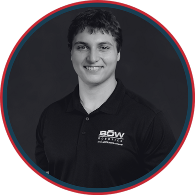 Cole Barela, Operations Coordinator for Bow Robotics